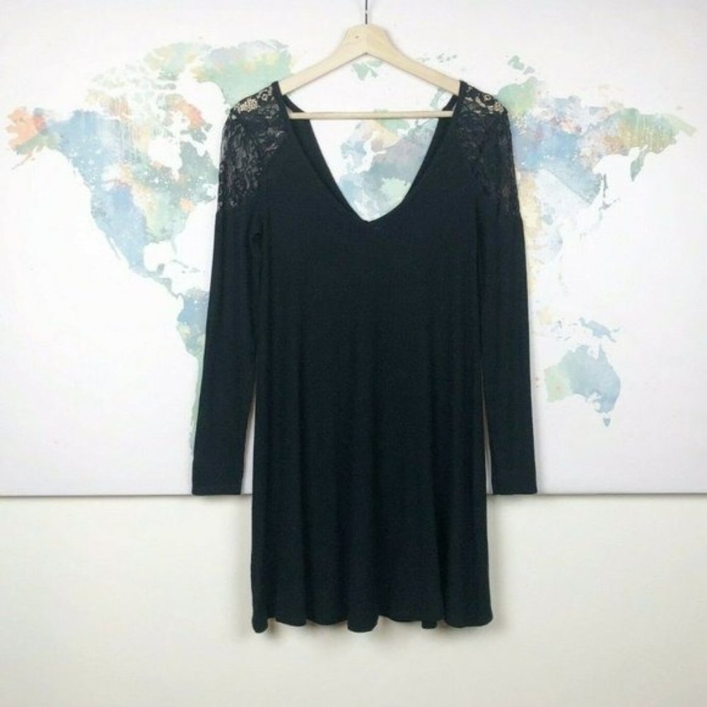 American‎ Eagle Ribbed Swing Dress Size Small